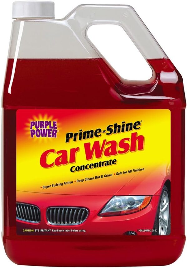 Purple Power Prime Shine Car Wash